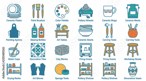 Kitchen Utensils and Home Objects.