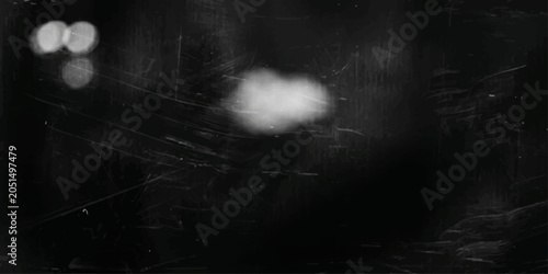 Cuadro en lienzo A hauntingly beautiful, ethereal wispy cloud formation drifts across a dark, vintage-style abstract background, exuding a sense of mystery and melancholy