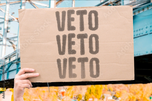 Foto "Veto veto veto" Repetitive blocking paralyzes EU