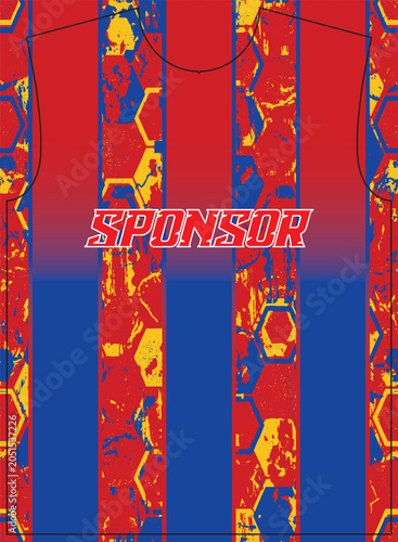 Abstract Sports Jersey Pattern Bundle Collection for Football and Esports Uniform Design