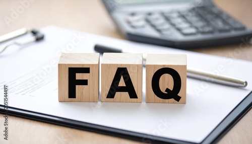 FAQ Wooden Blocks Office Setup