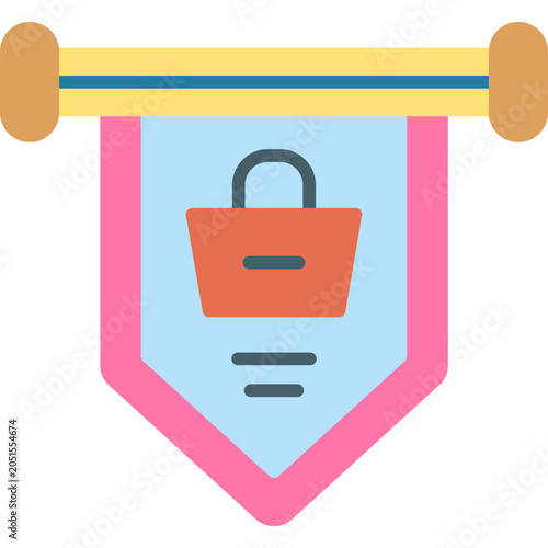 Hanging Banner Icon