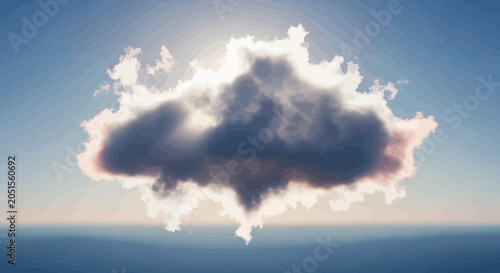 Foto Cloud Formation in the Sky.