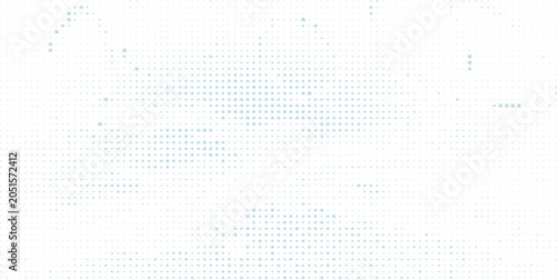 Εκτύπωση καμβά Blue Star Halftone Pattern Background, Blue Star Gradient Abstract Background