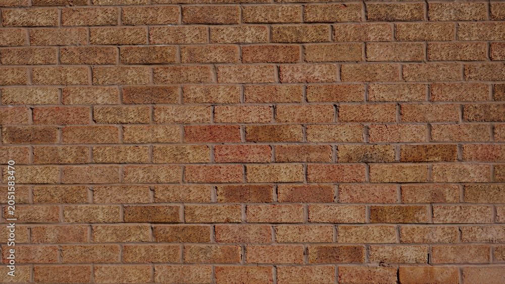 Red brick wall texture, brown weathered bricks, seamless industrial masonry background, classic building facade, architectural design pattern backdrop