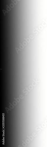Abstract smooth gradient background with dark to light transition isolated on transparent background