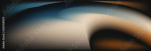 Картината върху платно Abstract gradient flow background modern luxury wallpaper soft curved texture ba
