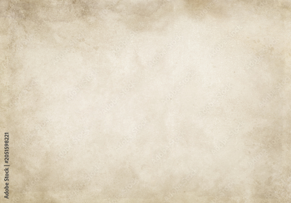 Fototapeta premium Beige abstract grunge old paper texture.