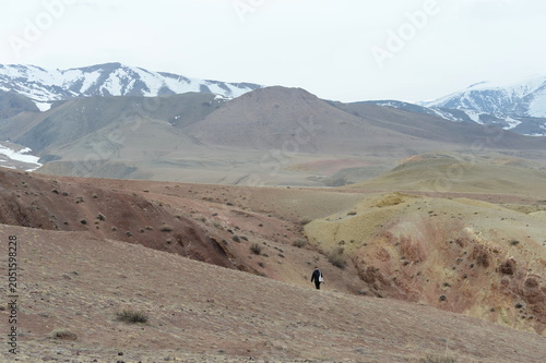 Altai Mars is a region of multicolored mountains in the Kosh-Agach district of the Altai Mountains, in the Kyzyl-Chin tract. Altai Republic