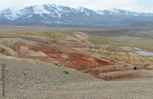 Altai Mars is a region of multicolored mountains in the Kosh-Agach district of the Altai Mountains, in the Kyzyl-Chin tract. Altai Republic