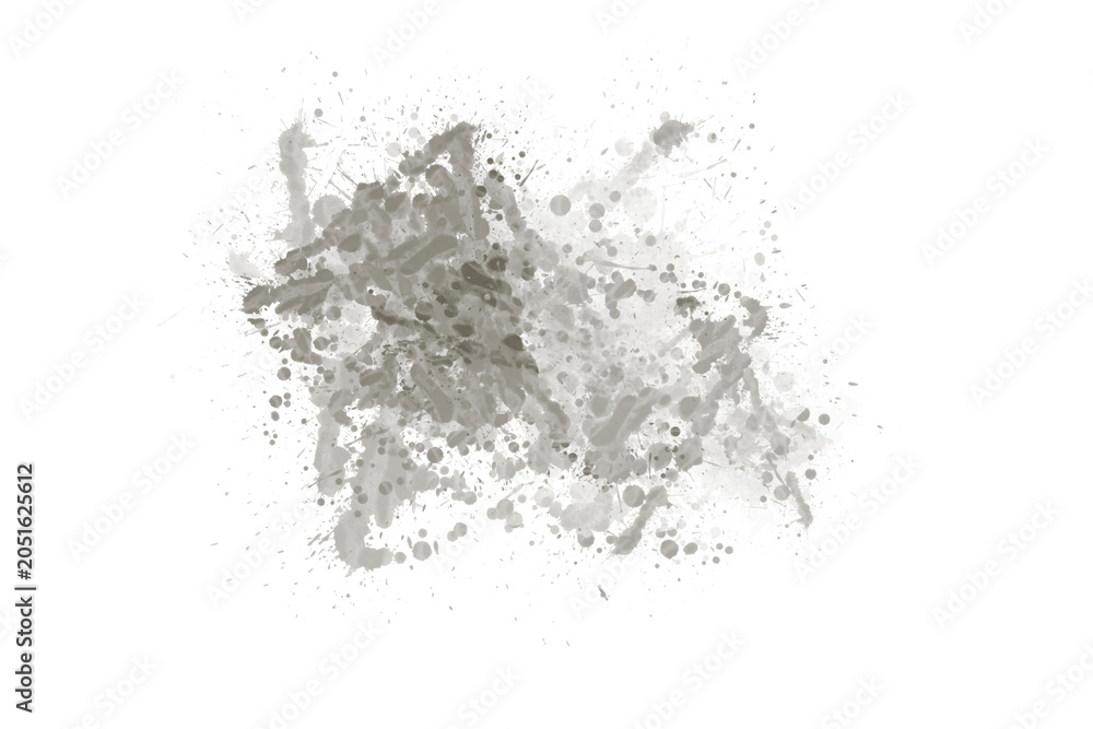 Obraz premium Champagne Gold Watercolor Splash Paint Splatter Overlay PNG Transparent Background
