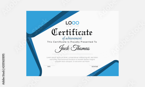 customizable certificate template, professional certificate template, certificate vector