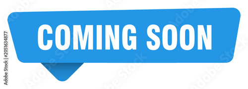 Cuadro en lienzo coming soon sticker