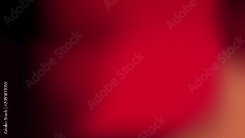 Abstract Dark Red and Orange Smooth Gradient Blurred Ambient Background Animation