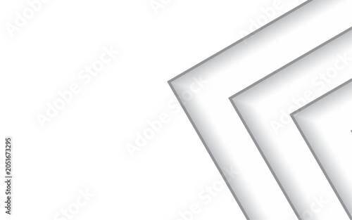 Abstract geometric background with corner arrow elements and soft shadow effect in modern minimalist style. Ideal for presentation, banner, wallpaper, template, poster, and professional digital design