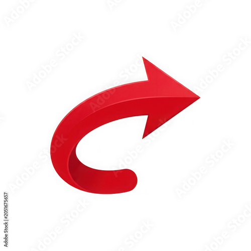 Red circular arrow icon pointing left for undo or back action