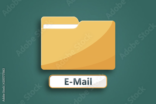 Computer Folder - E-Mail ( e-mail )