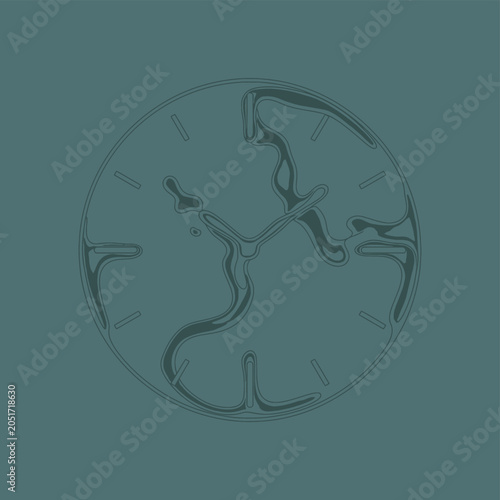 Globe Icon Simple Design Element.