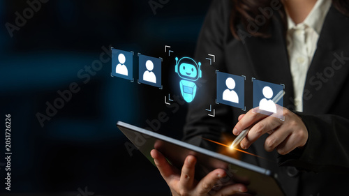 Photos AI is selected to replace human employees, illustrating automation and workforce