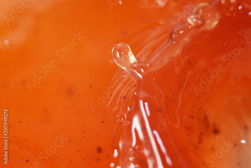 фотографія Close up of apple cider vinegar liquid