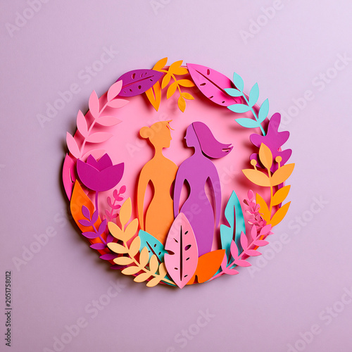 symbols of international women's day wide copy spa