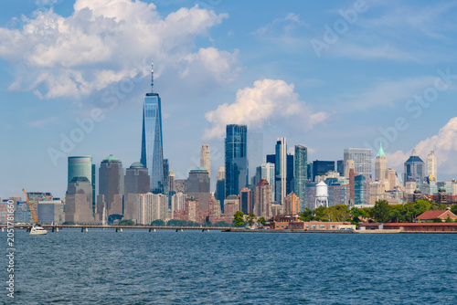 Fotografie Lower Manhattan Skyline from Liberty State Park
