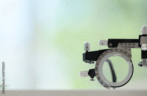 Trial frame on ophthalmolog...