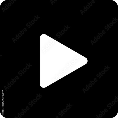 black play button