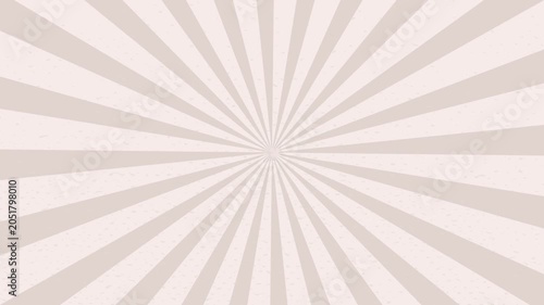 Abstract Vintage Sunburst Background with Grunge Texture Looping Animation