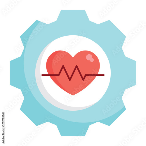 Heart function mechanism and blood pressure regulation
