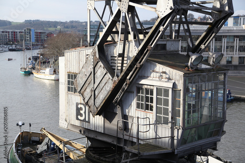 View of Bristol Cranes from high up