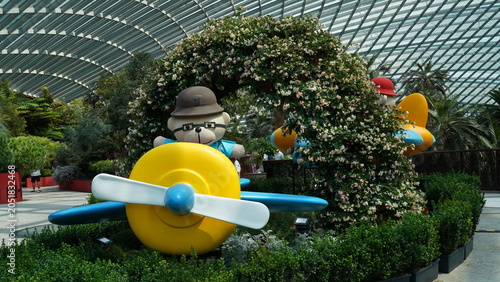 Teddy Bear Airplanes at Gardens by the Bay