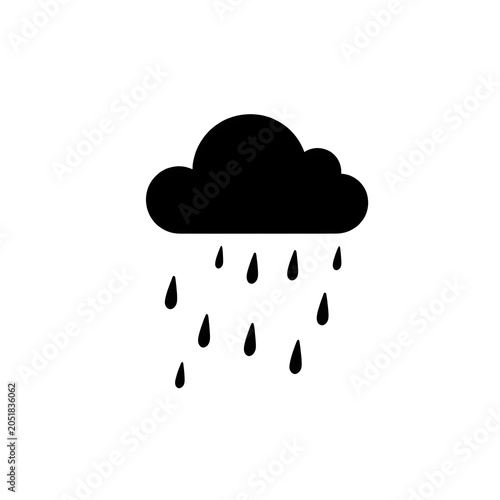 cloud with rain