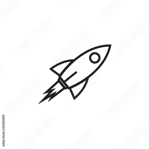 rocket vector illustration