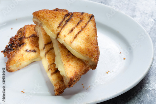 rustic italian mozzarella carrozza sandwiches