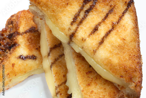 rustic italian mozzarella carrozza sandwiches