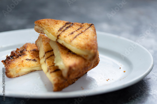 rustic italian mozzarella carrozza sandwiches
