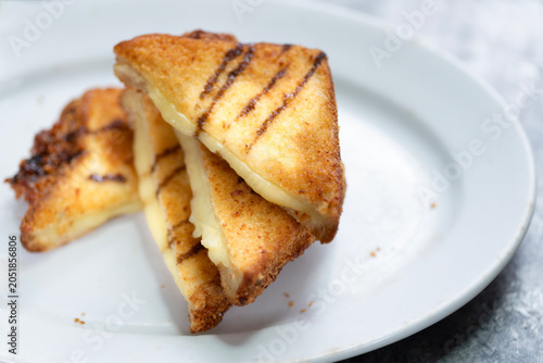 rustic italian mozzarella carrozza sandwiches