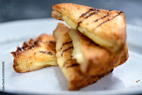 rustic italian mozzarella carrozza sandwiches