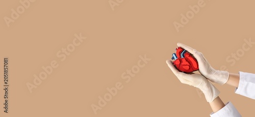Medical professional hands ...