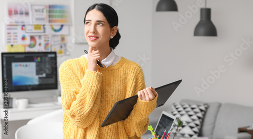 Graphic designer working in...