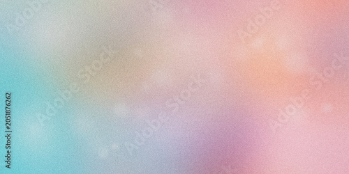 Fotografie An airy pastel gradient blends blue, purple, and blush tones with a gentle, textured haze, offering a tranquil backdrop for creative layouts and ads