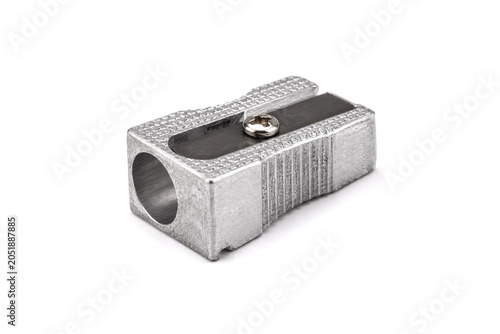 Pencil sharpener, metal pencil sharpener, desk pencil sharpener, office supplies