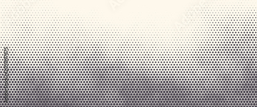 Heksagon Bentuk Vektor Gelombang Osilasi Teknologi Geometris Abstrak Diisolasi Pada Latar Belakang Cahaya. Setengah Hex Retro Pola Sederhana. Wallpaper Teknologi Dinamis Gaya Minimal 80-an