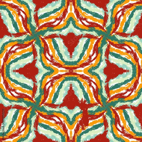 seamless pattern with flowers