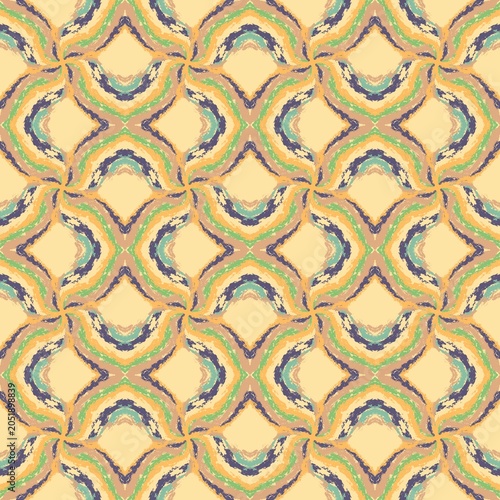 seamless pattern with floral elements