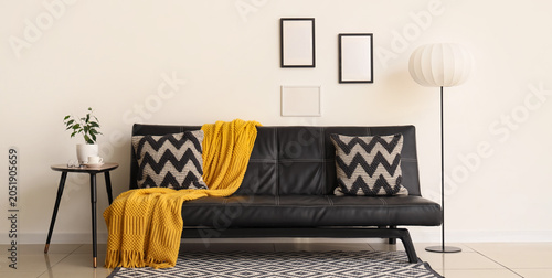 Interior of stylish living ...