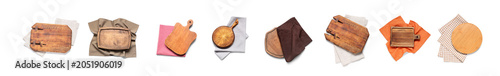 Of various wooden cutting b...