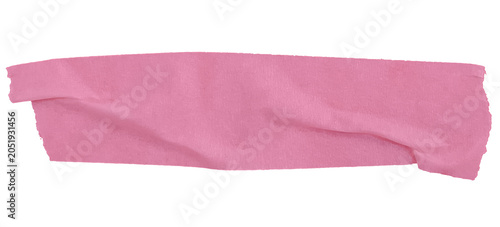 Vintage Rose Pink Masking Tape Stripe for Notes Labels and Social Media Banners PNG