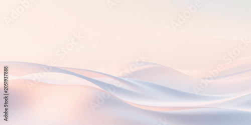 Konstfotografi An abstract blue wave background design with flowing vector lines and motion pat